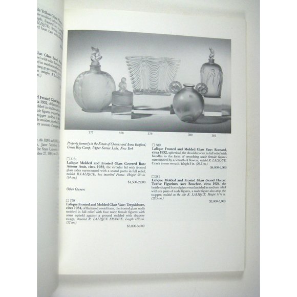 Sothebys Auction Catalog November 17 1988 20th Century Decorative Arts - Picture 4 of 7